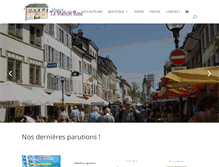 Tablet Screenshot of lamaisonrose.ch