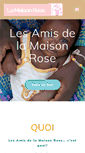 Mobile Screenshot of lamaisonrose.org